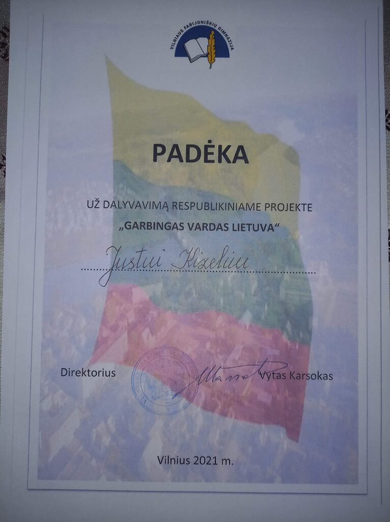 padėka