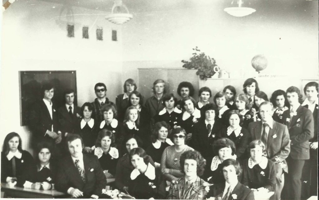Su pirmaisiais auklėtiniais, 1978